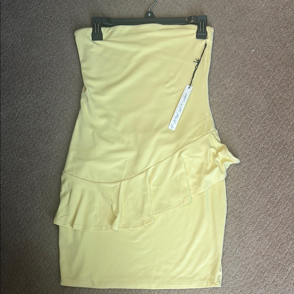 Susana Monaco Light Yellow Dress